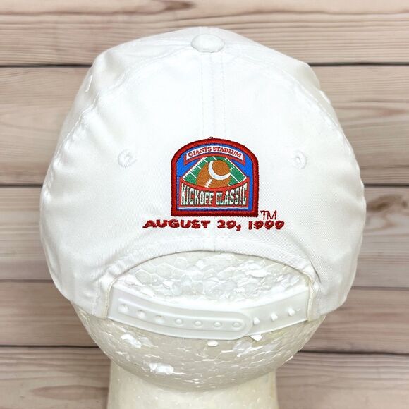 VTG Logo Athletic Miami vs Ohio State Kickoff Classic Hat White Snapback Cap - Picture 14 of 16